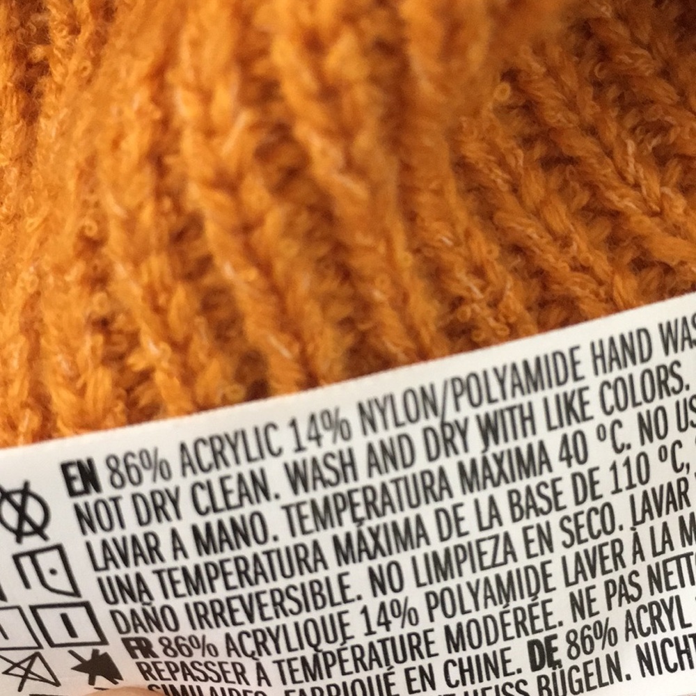 ❌SOLD❌ Forever 21 Mustard Yellow Knitted Sweater - Picture 7 of 8